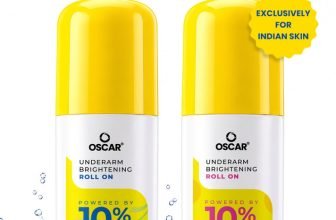 OSCAR 10% AHA BHA Underarm Roll-On | Reduces Pigmentation & Odour, Aqua & Floral Deodorant Roll-on  –  For Men & Women(40 ml, Pack of 2)