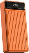 Portronics 20000 mAh 22.5 W Compact Power Bank(Orange, Lithium Polymer, Fast Charging for Mobile, Tablet, Speaker, Earbuds)