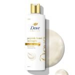 Dove Peptide Bond Strength Shampoo for Dry & Damaged Hair – 340 ml | Enriched with PROTEIN PEPTIDES | Reconstructs broken Bonds for 20X Stronger Hair