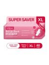 SIRONA Rash-Free Cottony Soft | For Heavy Flow & Leak Protection | Super Saver Pack-XL Sanitary Pad(Pack of 48)
