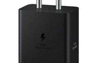 Samsung 45 W GaN 3 A Wall Charger for Mobile(Black)