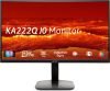 Acer KA222Q J0 54.61 cm (22 inch) Full HD LED Backlit IPS Panel with sRGB 99%,ZeroFrame, HDMI + VGA, Eye Care, Tilt Adjustable Monitor (KA222Q J0bi)(Adaptive Sync, Response Time: 1 ms, 120 Hz Refresh Rate)