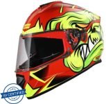 STUDDS DRIFTER-D1 Motorbike Helmet(RED N5)
