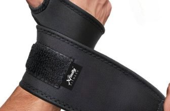 Xfinity Fitness Wrist Brace neoprene Wrist Support Gym Wrap Adjustable Strap for Pain Relief Wrist Support(Black)