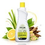Vyom India Floor Cleaning Liquid – 500ml | Safe for Infants, Kid & Pet | Plant-Based, Eco-Friendly Natural Disinfectant – Lemongrass & Cedarwood, Phenyl & Acid Free | Ideal For Floor, Tile, Marbles