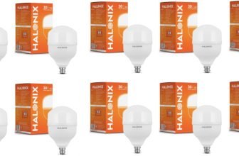 HALONIX 30 W Basic Round B22 D LED Bulb(White, Pack of 10)