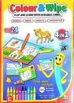 KV Toys Washable Coloring Mat for Kids with Reusable DIY Alphabet Drawing Sheet, Color Sketch Pens, Educational Learning Activity Toy for Boys & Girls Age 3+ Years, Travel-Friendly Creative Play Set