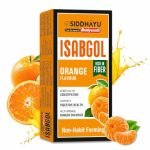 Baidyanath Asli Ayurved Isabgol Orange flavour- Psyllium Husk Powder 200gm | Boosts Digestion | Constipation Relief Naturally | Rich Source Of Dietary Fiber Supplement