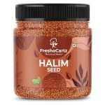 FreshoCartz Halim Seeds 1KG– Asaliya/Aliv Garden Cress Seeds | High Fiber & Omega 3 Rich Superfood | Iron-Rich Immunity Booster | Non-GMO Edible Halim Seeds for Laddoo, Drinks & Sprouting | Jar Pack of 1