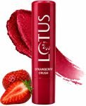 LOTUS HERBALS Lip Lush Tinted Lip Balm Strawberry Crush(Pack of: 1, 4 g)