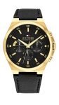 Tommy Hilfiger Quartz Multifunction Black dial Leather Strap Watch for Men-TH1792086