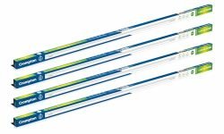 Crompton Laser Ray Smile 20W LED Batten, 4 Feet | 6500K, Pack of 4