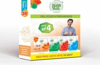 IHP Rose, Citrus, Jasmine, Lavender Refill ISHAN_GEL_POUCH_AIR POCKET FRESHNER- 4 PCS COMBO PACK(4 x 10 g)