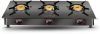 Greenchef Ebony Glass Manual Gas Stove(3 Burners)