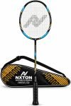 NXTON ASTRA X9 Composite Material Blue, Gold Strung Badminton Racquet(Pack of: 1, 95 g)