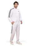Adidas Men Training Mock Collar Long Sleeve Track Suit – Regular Fit Polyester Activewear Set Lightweight, Breathable Sportswear track suit for Gym, Running, Fitness, Casual For Fall Winter