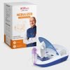 AGEasy (Max Group) Nebulizer Low Sound Compartment Nebulization Machine, Child & Adult Mask,(Blue & White)