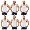 Amul Comfy Men’s Vest | 100% Cotton Single Jersey Fabric | U Neck Sleeveless Innerwear | Ultra Soft Hand Feel | Seamless Body | Superior Comfort | Color may vary | (Pack of 6)