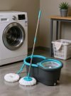 Stysol 360 CLEANING MOP SET FLOOR CLEANING COMES WITH 1 MICROFIBER REFILL Mop Set(Grey)