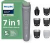 PHILIPS MG3911/15 Fully Waterproof Trimmer 60 min  Runtime 5 Length Settings(Grey)