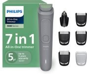 PHILIPS MG3911/15 Fully Waterproof Trimmer 60 min  Runtime 5 Length Settings(Grey)
