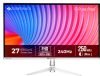 ZEBRONICS EA Series 68.58 cm (27 inch) Full HD LED Backlit VA Panel with Anti-Glare Display, 250 Nits, Built-in Speakers, HDMI, DP, Bezel-Less Design, Wall Mountable Gaming Monitor (ZEB-EA27 FHD LED)(Response Time: 1 ms, 240 Hz Refresh Rate)