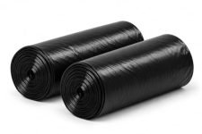 Warmfinity Black Garbage Bags Medium 19×21 Inches, 60 Count | Strong & Durable, Leak Proof, 2 Rolls of 30 Bags, Dry & Wet Waste, Multi-Purpose