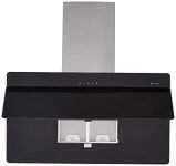 Faber 90 cm 1095 m³/hr angular Kitchen Chimney (HOOD COCKTAIL 3D T2S2 BK TC LTW 90, Cassette Filter, Touch Control, Black)