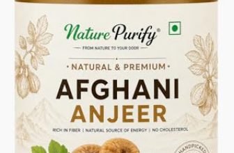 Nature Purify Premium Afghani Anjeer 1KG | Dried Figs | Natural Anjir Whole Fruit | Soft Chewy Texture & Sweet Taste | Nutritious Dry Fruit for Snacking, Baking, Desserts & Festive Gifting