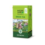 Natureland Organics Green Tea 200 Gm – 100% Organic Loose Leaf Tea