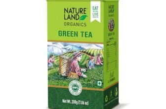 Natureland Organics Green Tea 200 Gm – 100% Organic Loose Leaf Tea
