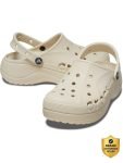 CROCS Baya Platform Women Clogs(Beige , 6 UK/India)