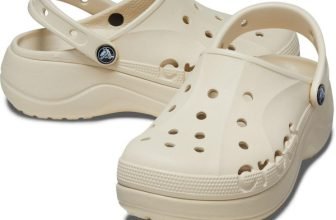 CROCS Baya Platform Women Clogs(Beige , 6 UK/India)