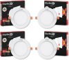 Sturlite Eco LYF 15W (3 in1) Round LED Downlight – (Pack of 4) Ceiling Light Ceiling Lamp(White)