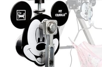 My Cradlle Automatic Baby Cradle Swing Kit for Traditional Jhula | Mild Steel, Adjustable Speed, Shock-Proof – 20kg Load, Made in India Black (only Automation kit) (Cradle not Included)