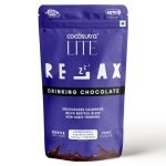 Cocosutra RELAX Sugar-Free Drinking Chocolate with Melatonin & Ashwagandha | Sleep Aid | Non-Habit Forming | Keto Friendly | Ages 14+ | 200g | 10 Servings