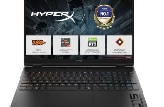 HP HyperX OMEN 15 Smartchoice, AMD Ryzen 7 8745HX, 8GB-RTX 5050, 16GB DDR5(Upgradeable)1TB SSD, 2.5K (2560 x 1600) 500 nits, 3ms, 15.3”/38.9cm, Win11, Office24, Black, 2.42kg, gb0204AX, Gaming Laptop