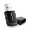 Amazon Basics 150Mbps Nano Wireless USB Wi-Fi Adapter for PC, Laptop | Supports Windows, Mac and Linux | USB 2.0, Black