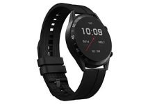 Corseca Fittex Pro Bluetooth Smart Watch- Black (1 Week Battery Life_Compatible with Android 5.1 iOS 10.0_Wireless_IP68), Large (DMW6096)