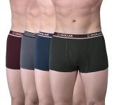 Dollar Bigboss Men’s Cotton Assorted Pack of 4 Trunk (8905474828438_Mbtr-01-Minitrnk-Po4-Co1-L)