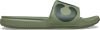 CROCS Men Flip Flops(Green , 8)