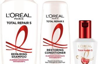 L’Oréal Paris Total Repair 5 Shampoo 650ml + Conditioner 175ml + Serum 40ml(3 Items in the set)