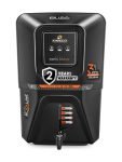 Kinsco Aqua Bliss| Needs no service for 2 years | 10 Stage purification| 15 L RO + UV + UF + Copper + Alkaline + Minerals Water Purifier(Black)