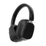 PHILIPS TAH6550 Wireless Bluetooth Over-Ear Headphones with 3 Mics, 60 Hours Battery Life, 40mm Drivers, Bluetooth 5.3, Dual Pairing, USB-C Charging, AUX Connectivity, Black.