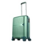 Footloose by VIP Head Spin 8-Wheel Cabin Hard Case Trolley Bag, Green