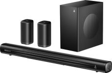 boAt Aavante Prime 5.1 5050D, Dolby Audio, Wireless Satellites, Free Installation 500 W Bluetooth Soundbar(Premium Black, 5.1 Channel)