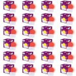 Philips 0.5W LED Bulb Red | Joy Vision Plug-and-Play LED Night Lamp | Night Light for Bedrooms & Corridors | 2-Pin Socket | Energy Saving, Long Life | Pack of 24