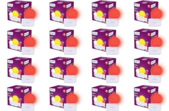 Philips 0.5W LED Bulb Red | Joy Vision Plug-and-Play LED Night Lamp | Night Light for Bedrooms & Corridors | 2-Pin Socket | Energy Saving, Long Life | Pack of 24