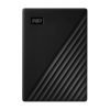 WD My Passport 2 TB External Hard Disk Drive (HDD) 480 MB/s, USB 2.0, USB 3.0, Password Protection, Compatible with Windows and Mac(Black)