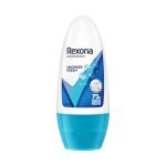 Rexona Shower Fresh Underarm Roll On Deodorant For Women, Antiperspirant, Removes Odour, Keeps Skin Fresh & Clean, Alcohol Free, Skin Friendly, 50 ml
